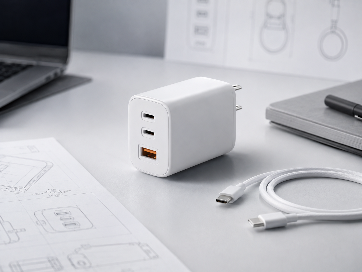 USB-C charger and cable specification and charging validation