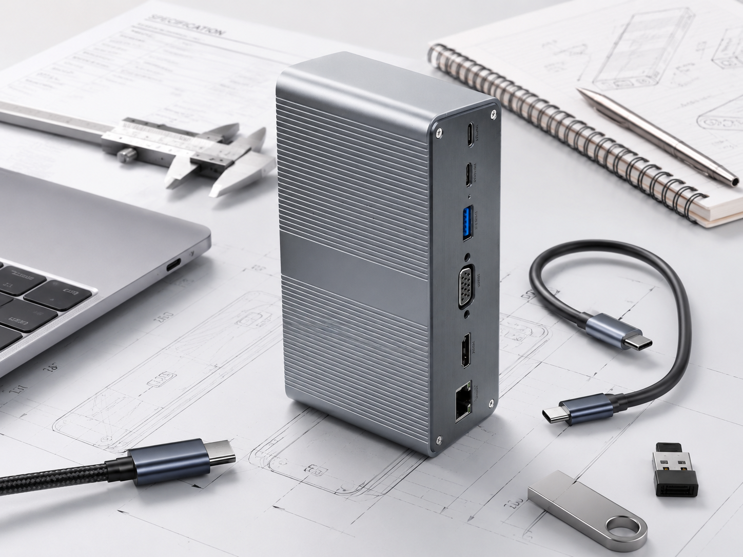 USB-C docking station product development and specification review