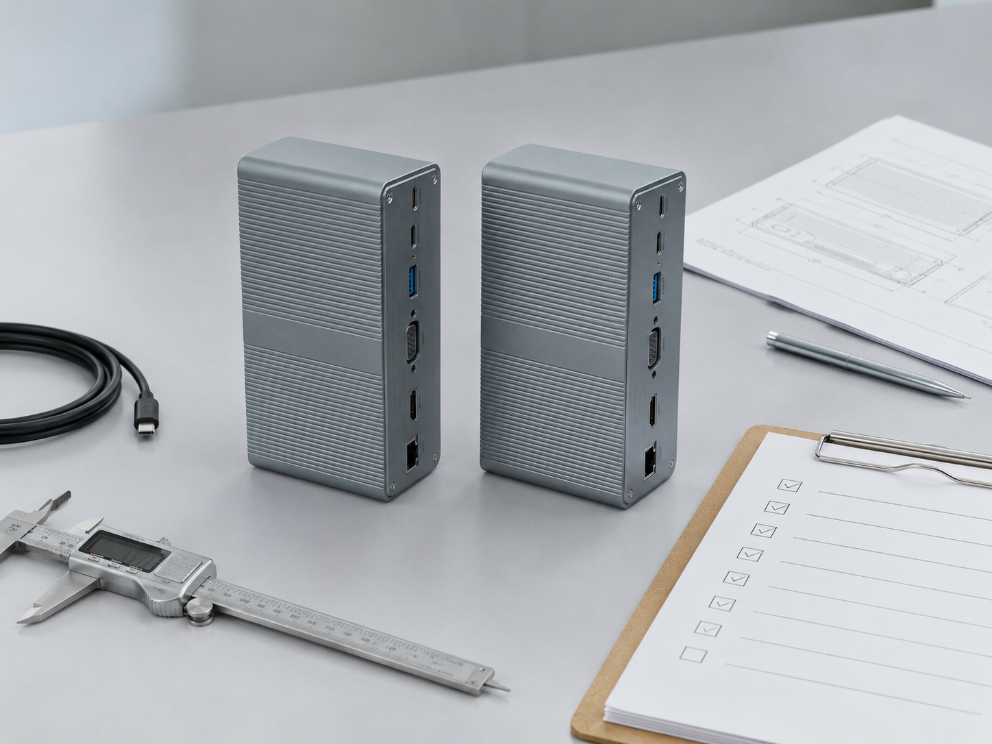 USB-C docking station quality check and repeat-order consistency review